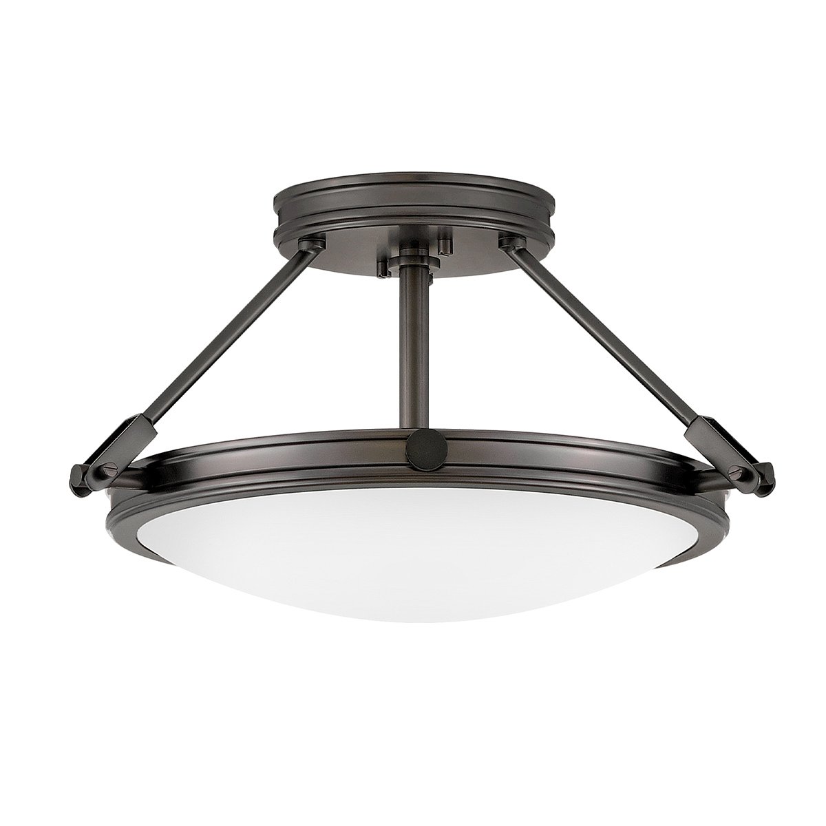 ElsteadCollier 3 light Small Semi-Flush