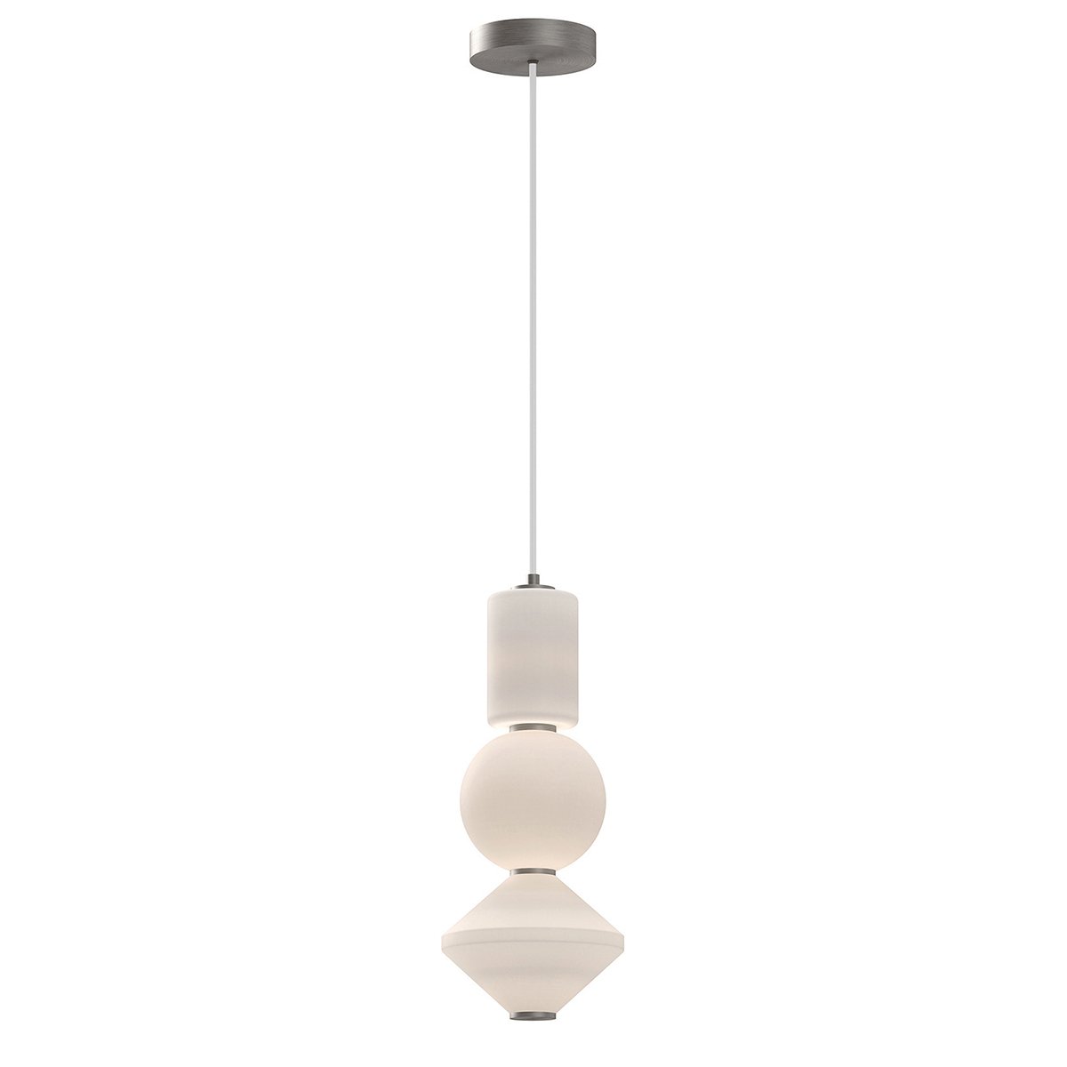Elstead - ALM-BIJOU-P3-PN - Alora Mood Bijou suspension LED - Nickel brossé
