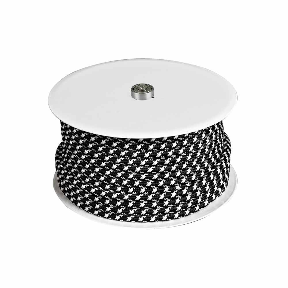 Halo Design - 789006 - Kabel CABLE-ROLL Textile Zig-Zag 25M