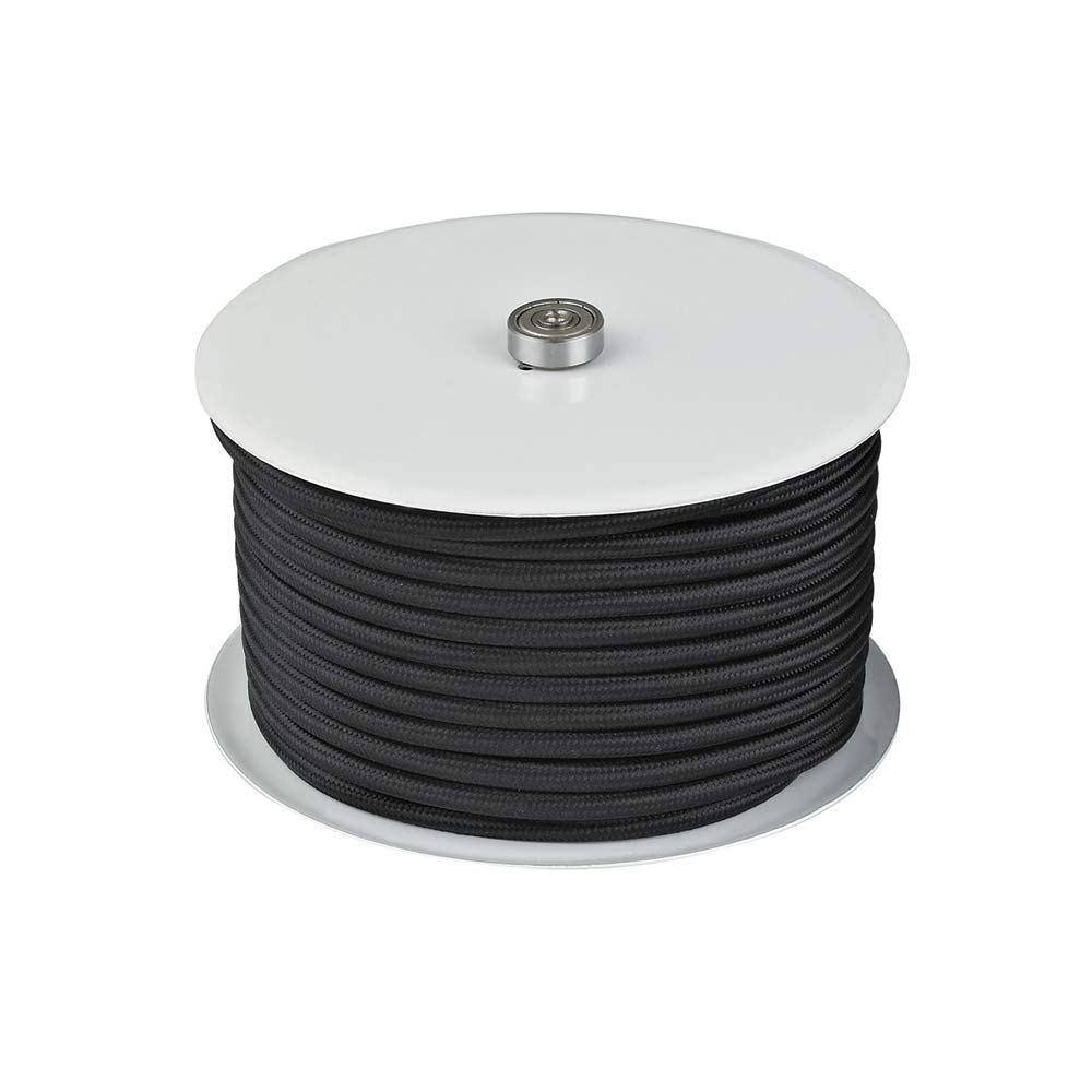 Halo Design - 189339 - Kabel CABLE-ROLL Textile Schwarz 25M