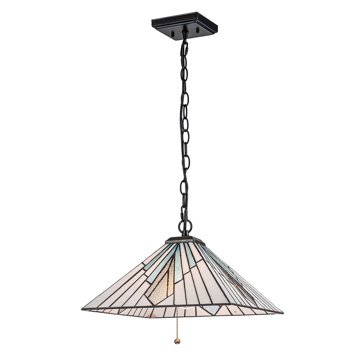 Elstead - TF-ALDERLEY-P - Alderley 1lt suspension - bronze vintage