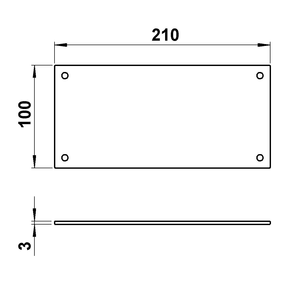 Albert LeuchtenG 484, Glasscheibe Borosilikat