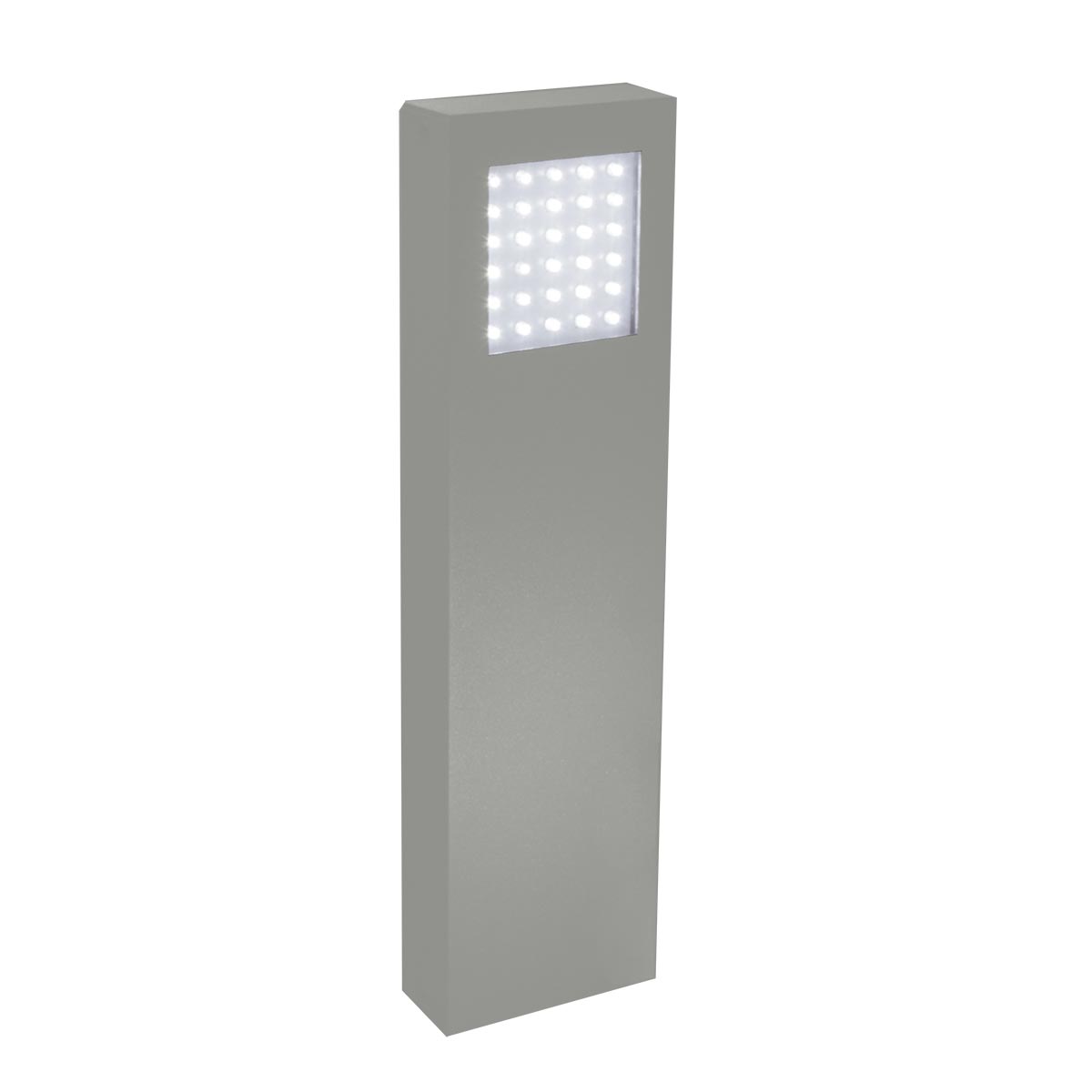 ElsteadBeta Mini borne lumineuse bilatérale - argent mat