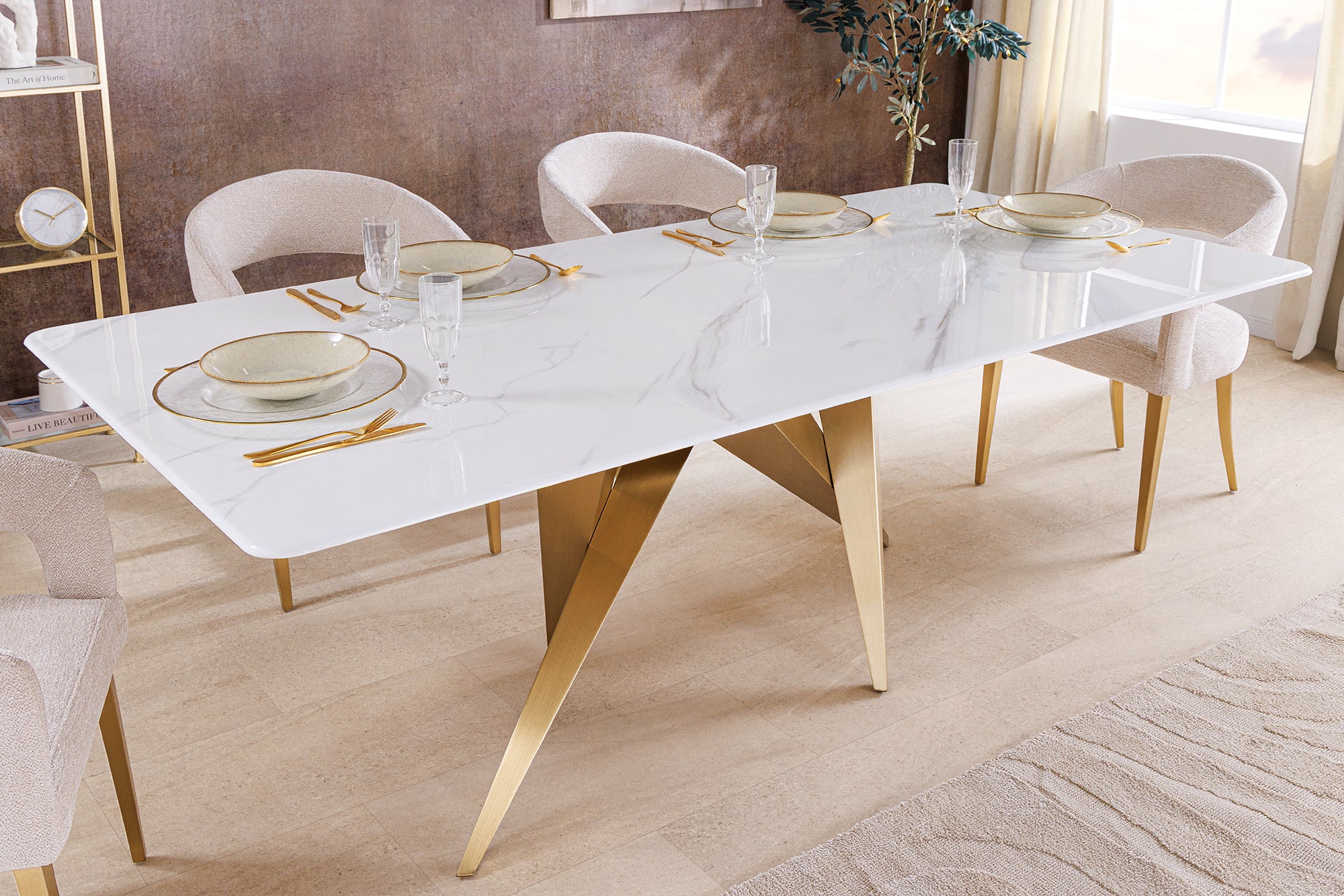erstklassige Tische von Casa Élite Dining table ART LIVING 46202