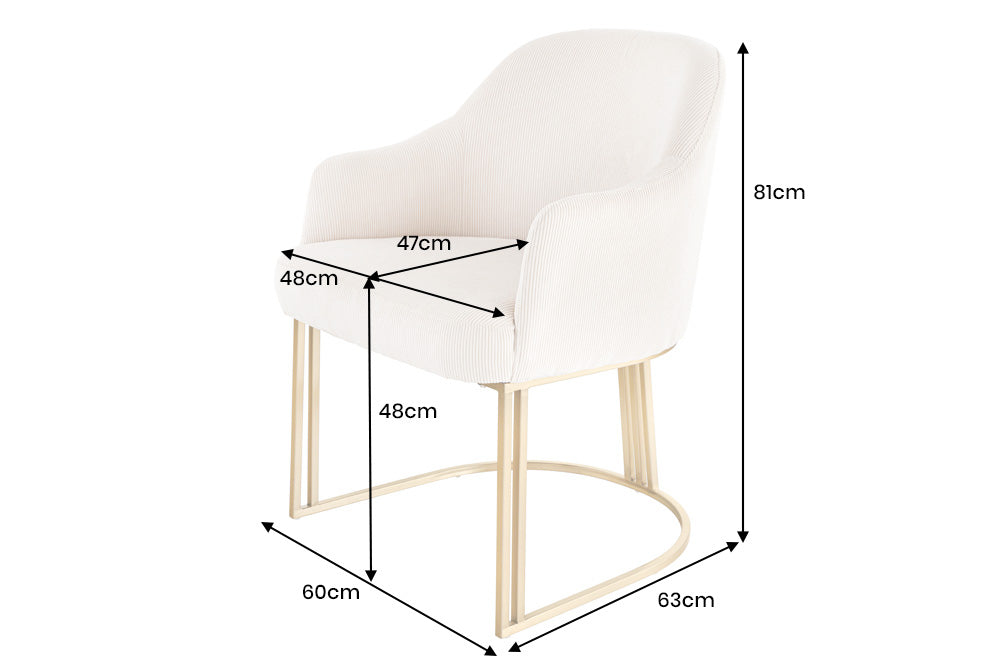 Casa Élite&nbsp;Stuhl EXTRAVAGANCIA &nbsp;46201