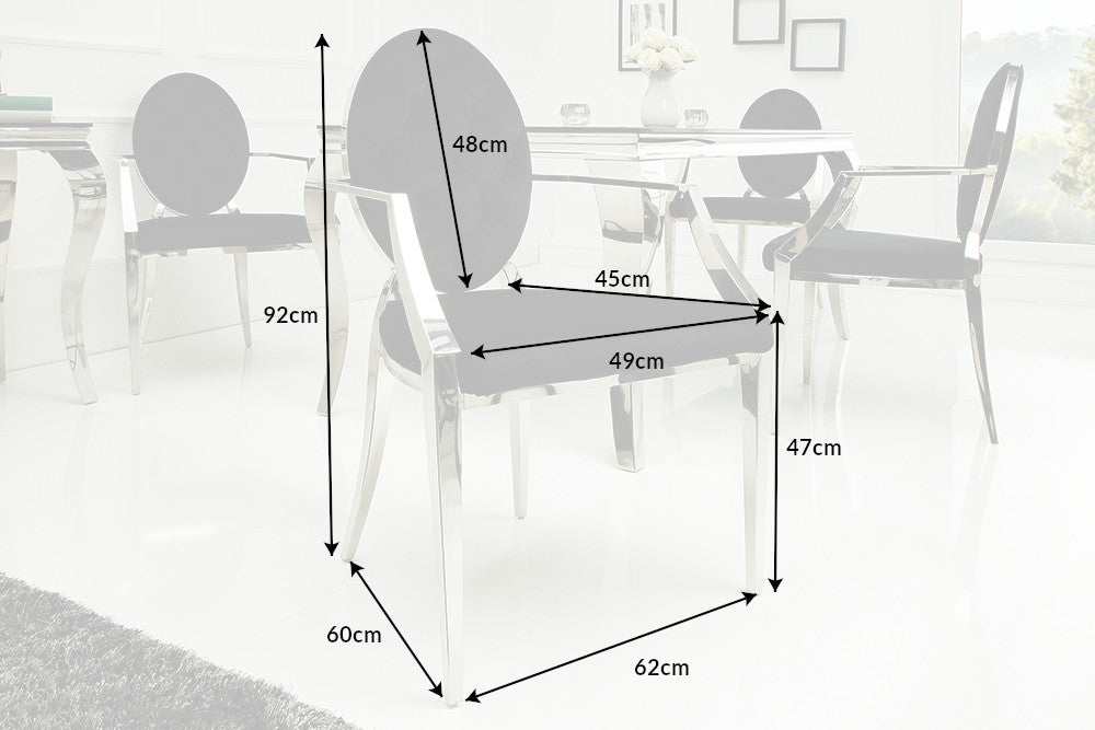 Casa Élite&nbsp;Stuhl MODERN BAROCK &nbsp;37355