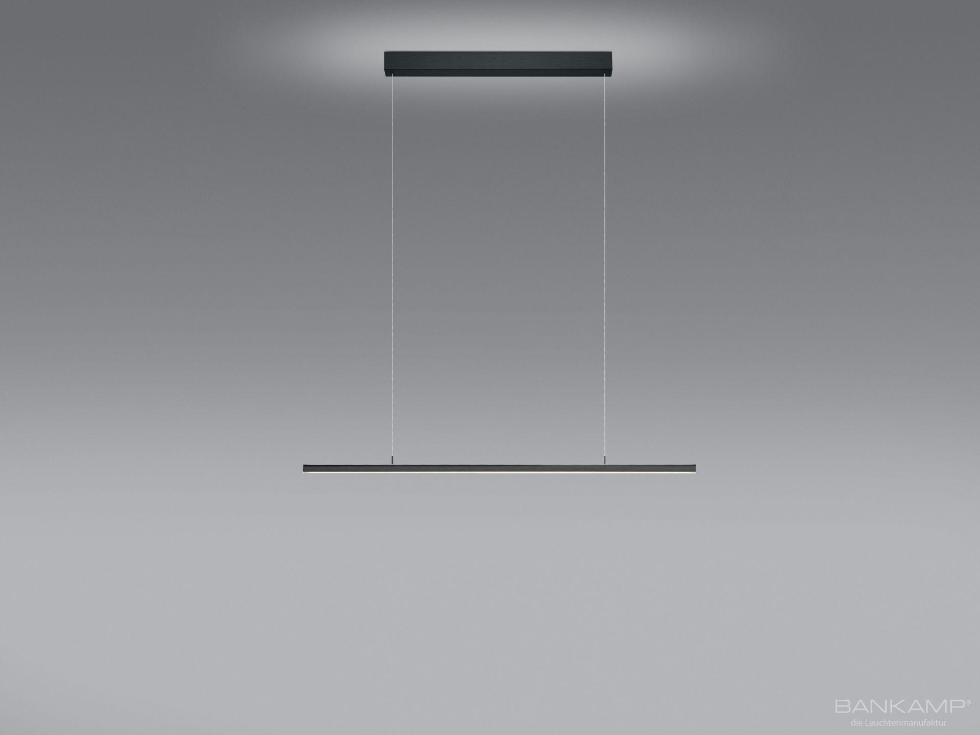 Hängeleuchte, Pendelleuchten & Hängelampen von BANKAMP Leuchtenmanufaktur LED-Pendelleuchte Lightline III flex up + down 2225/1-39