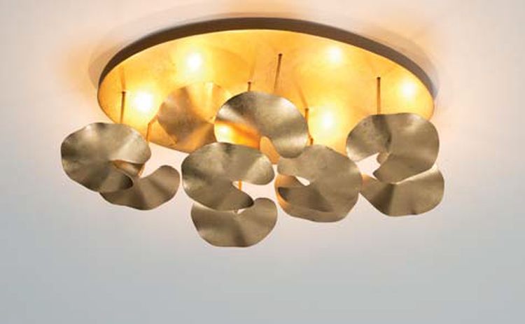 LED Deckenleuchte 10-fl g. CONTROVERSIA von Holländer Leuchten