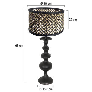 Steinhauer&nbsp;Tischleuchte Lyons &nbsp;3749ZW