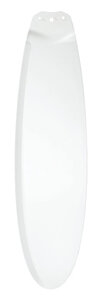 Jeu de pales ECO PLANO II 132 laqué blanc von Casafan