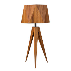 Elstead&nbsp;Lampe de table Angular&nbsp;QN-ANGULAR-TL-TEAK
