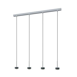 Puk Mini Choice Long One - douille G9 / anthracite mat / chrome / 1050
