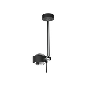 Puk Mini Side Single - douille G9 / noir mat / chrome / 404