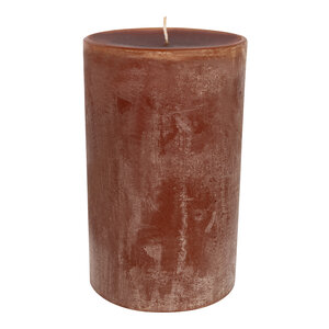 NOUVELLE Bougie rustique Marone Pilier 110x60