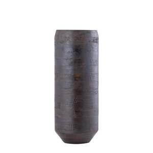 Gerd Brown Pot en bois de manguier avec bord arrondi M