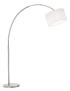 KOLARZ-Austrolux Leuchten Stehleuchten & Stehlampen von KOLARZ-Austrolux Leuchten Bodenleuchte SAND, Nickel D 130 cm, max. Höhe 188 cm, 1 flg., E27, 60 W A1307.41B.6