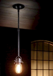 Landhaus-Hängeleuchte, Pendelleuchten & Hängelampen von Robers Leuchten Industrial LED-Hängeleuchte HL2620