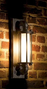 Landhaus-Außenleuchten & Außenlampen von Robers Leuchten Industrial  Wand-Aussenleuchte WL3630