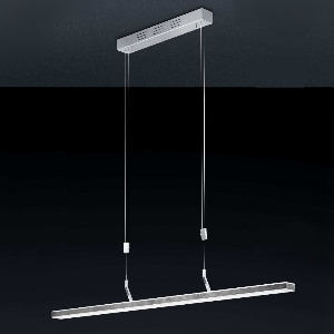 Moderne  fürs Esszimmer von BANKAMP Leuchtenmanufaktur LED-Pendelleuchte Gaya-Stone 2062/1-75