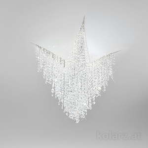 Kristall- für den Flur von KOLARZ Leuchten Deckenleuchte FONTE DI LUCE Ø55 zum eingipsen 5310.10153.940