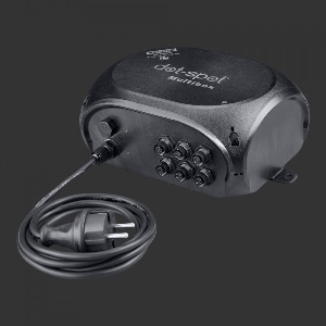 dot-spot LED-Zubehör von dot-spot Multibox mit DMX Controller Wassergeschützte Netzteilbox, 12 V, 100 W, steckerfertig 92924