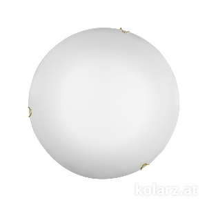 KOLARZ-Austrolux Leuchten Deckenleuchten & Deckenlampen von KOLARZ-Austrolux Leuchten Deckenleuchte MOON, Gold 24K D 40 cm, max. Höhe 9 cm, 1 flg., LED, 18 W A1306.12LED.3
