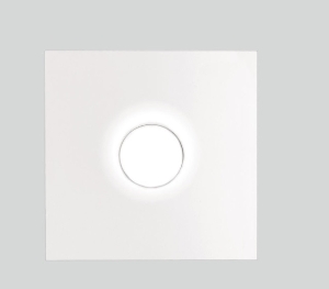 Deckenleuchten & Deckenlampen von KOLARZ Leuchten Square Decken- und Wandleuchte 1 flammig A1337.11.1.W