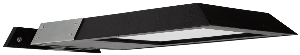 Hängeleuchte, Pendelleuchten & Hängelampen von Albert Leuchten Vario-Wandstrahler Typ Nr. 0310 - Optik Flächenstrahler - Farbe: schwarz, mit 1 x LED 56,6 W. 660310