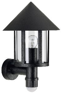 Albert Leuchten von Albert Leuchten Wandleuchte Typ Nr. 1825 - Farbe: schwarz, mit BWM für 1 x Lampe, E27 661825