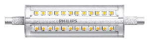 UNI-Elektro LED-Leuchtmittel von UNI-Elektro PHILIPS CorePro R7S 118mm 14-100W 830 DIM CorePro R7S 14W 830