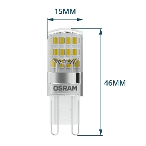 Serie OSRAM VON UNI-ELEKTRO von UNI-Elektro von UNI-Elektro LED P PIN20 W/827 230V CL G9 20X1 230615