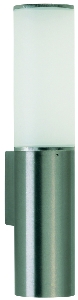Klassische Außenleuchten & Außenlampen von Albert Leuchten Wandleuchte Typ Nr. 0214 - Edelstahl, für 1 x Lampe max. 20 W, E27 690214