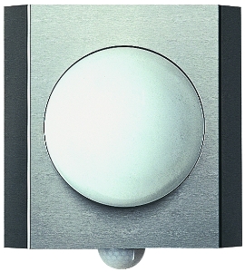 Klassische Außenleuchten & Außenlampen von Albert Leuchten Wandleuchte Typ Nr. 6127 - Edelstahl, mit BWM, für 1 x Lampe, E27 696127