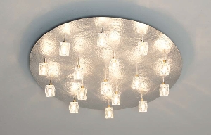Holländer Leuchten von Holländer Leuchten LED Deckenleuchte 16-flg. LUCENTE 300 K 1664 S X