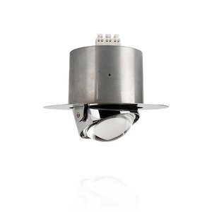 Puk Mini Inside - LED / noir mat / chrome / 283 x 158