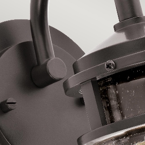 Serie LYNDON VON ELSTEAD von Elstead von Elstead Lyndon 1 Light Small Wall Lantern - Architectural Bronze KL-LYNDON2-S-AZ