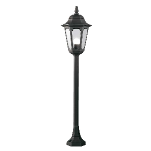 Parish 1 Light lampadaire sur colonne - Noir von Elstead