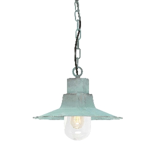 Sheldon Guirlande lumineuse 1 lanterne - Verdigris von Elstead