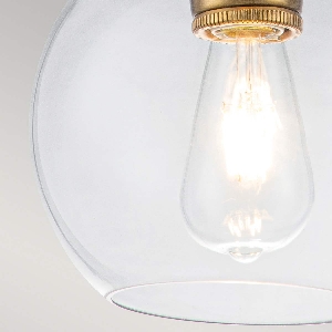 Elstead Artikel von Elstead Tabby 1 leichte Mini-Hängeleuchte - Brüniertes Messing FE-TABBY-P-S-BB