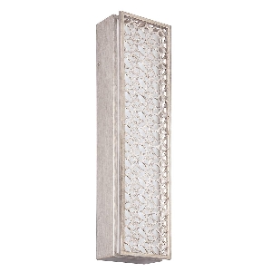 Kenney 4 Licht LED Wandleuchte - Sunrise Silber von Elstead