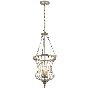 Calla 3 suspension lumineuse - or sterling von Elstead