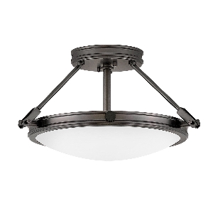 Collier 3 light Small Semi-Flush von Elstead