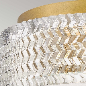 Deckenleuchten & Deckenlampen von Elstead Hinkley Elle 2 lt Small Flush HK-ELLE-F-S-HB