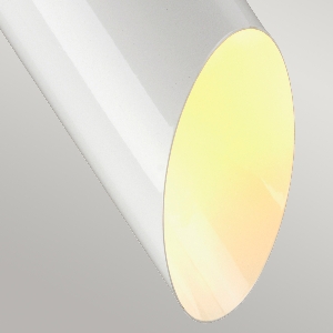 Elstead Hängeleuchte, Pendelleuchten & Hängelampen von Elstead Quinto 1 leichte Pendelleuchte - Weißes Altmessing QUINTO1P-WAB