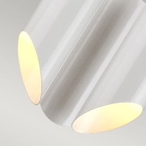 Elstead Hängeleuchte, Pendelleuchten & Hängelampen von Elstead Quinto 3-Licht-Kronleuchter - Weißes Altmessing QUINTO3-WAB