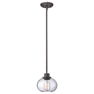 Trilogy 1 leichte Pendelleuchte - Altbronze von Elstead