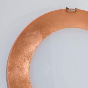 KOLARZ-Austrolux Leuchten Deckenleuchten & Deckenlampen von KOLARZ-Austrolux Leuchten Deckenleuchte MOON, Gold 24K, Blattkupfer D 30 cm, Höhe 8 cm, 1 flg., E27, 60 W A1306.11.3.Cu