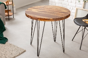 Serie MAKASSAR VON CASA ELITE von Casa Élite von Casa Élite Esstisch MAKASSAR Ø  40781