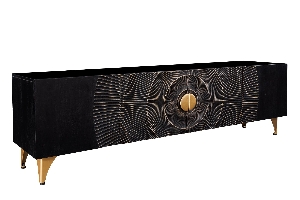 TV-Board GOLDEN SUNSET 3D 180 cm stehend von Casa Élite