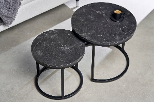 Serie ELEGANCE VON CASA ELITE von Casa Élite von Casa Élite Beistelltisch ELEGANCE  43644